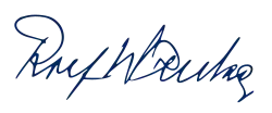 Rolf Wanka – podpis