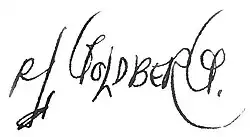 Rube Goldberg – podpis