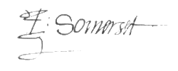 Eduard Seymour – podpis