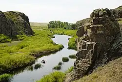 Řeka Selety