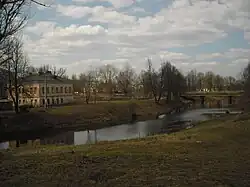 Most přes řeku ve městě Vjazma.