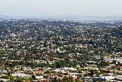 Čtvrť Silver Lake v Los Angeles