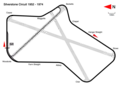 Trať v letech 1952–1974