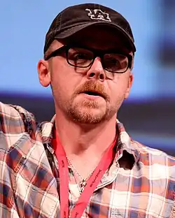 Simon Pegg (22. července 2010)