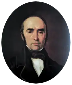 Simonas Daukantas, obraz od Jonase Zenkevičiuse (kolem 1850)