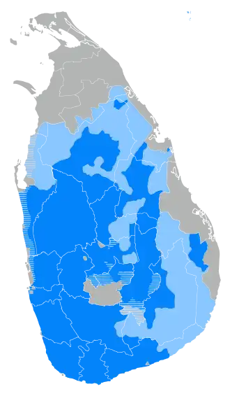Mapa rozšíření jazyka