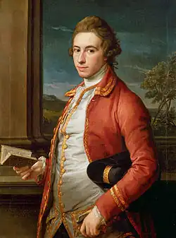 Sir William Fitzherbert, 1. baronet , kolem 1768, Tissington Hall, Derbyshire