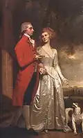 Sir Christopher Sykes a jeho paní, 1786