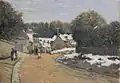 Alfred Sisley: Snih v Louveciennes (1870)