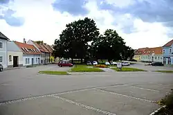 pohled na náves od severu
