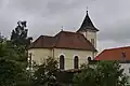 Pohled na kapli