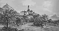 Skalka v roce 1892 zobrazená v Ottových Čechách