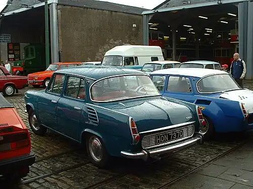 Škoda 1000 MB v Anglii
