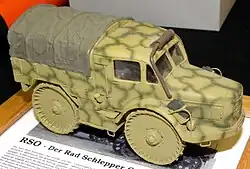 model tahače Škoda RSO
