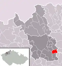 Skršín na mapě
