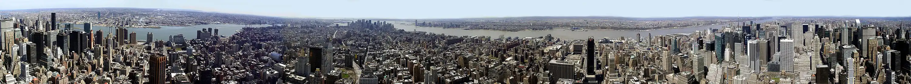 360° panorama z budovy Empire State Building