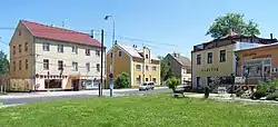 Spodní část vesnice.