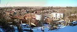 Slatina, pohled zpod statku