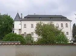 Zámek Slatiňany od východu