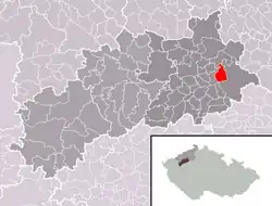 Slavětín na mapě