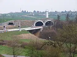 Slavičí most a Lochkovský tunel