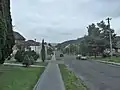 Hlavní ulice, směr Holešov