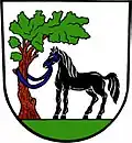 Znak obce Slezské Rudoltice
