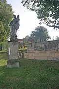 Sloup se sochou sv. Václava (Vysoké Veselí).JPG