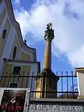 sloup se sousoším Nejsvětější Trojice