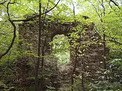Pozůstatek gotického palácového okna