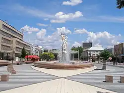 Hlavní náměstí v Michalovcích