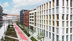 Smíchov City – vizualizace třídy Albrightové