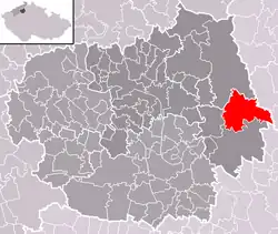 Snědovice na mapě