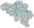 Mapa Dálnice A15