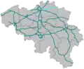 Mapa Dálnice A21
