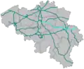 Mapa Dálnice A3