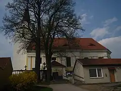 Farní kostel sv. Mikuláše v Soběnově.