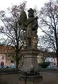 Kašna sv. Floriána na náměstí Republiky