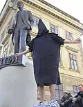 Protest Socialistické solidarity proti okupaci Iráku
