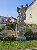 Socha Anděla strážce (Rohovládova Bělá) - stav 2024