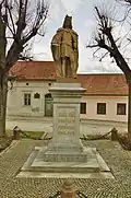 Socha Jiřího z Poděbrad na náměstí Krále Jiřího