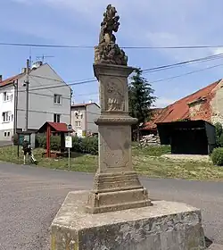 Plastika Krista na hoře Olivetské