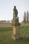 Socha sv. Jana Křtitele (Vysoké Veselí).JPG