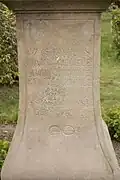 nápis z boku