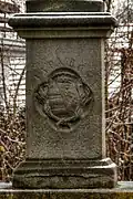 Detail podstavce sv. Jana Nepomuckého