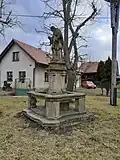 Socha svatého Jana Nepomuckého v Šaplavě