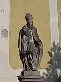 Socha sv. Vojtěcha, Horní Blatná (det).JPG