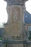 Socha svatého Jana Nepomuckého v obci Bukvice