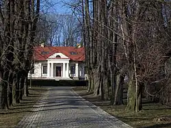 Dvůr rodiny Walińských v Sokolí Góře