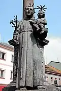Socha svatého Antonína Paduánského